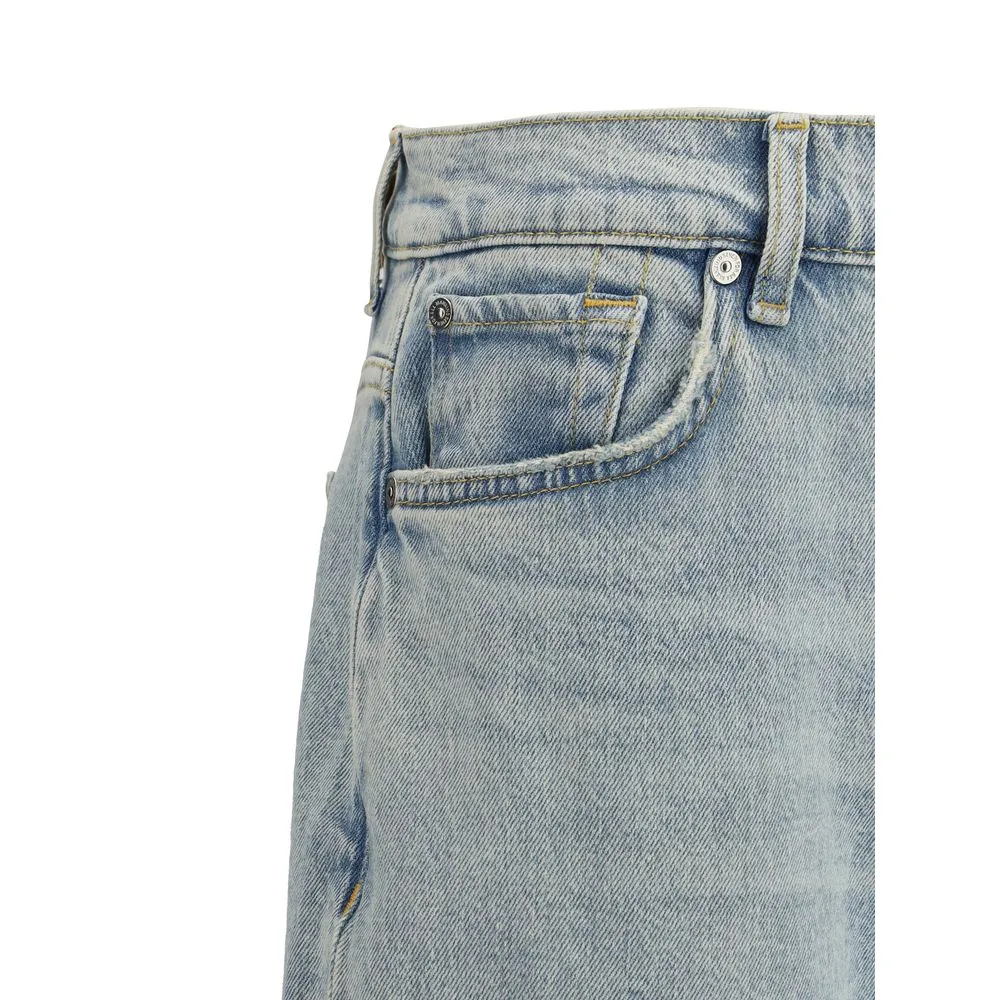 7FOR Women's Spencer Flare Sahara Jeans