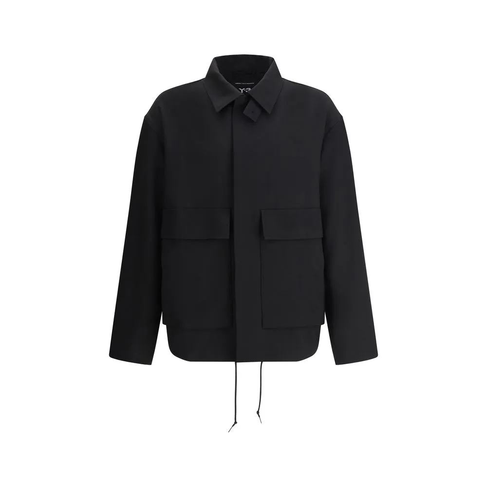 Y-3 Men's Maxi-print patch Jacket