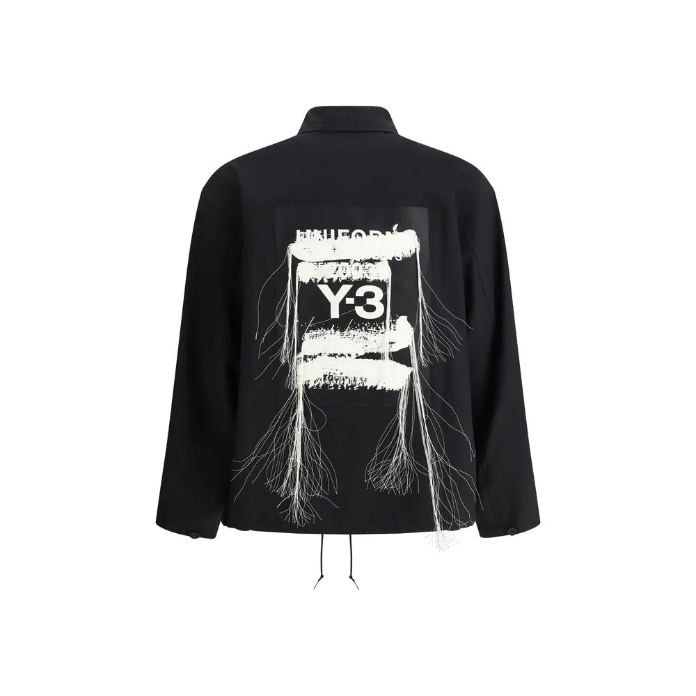 Y-3 Men's Maxi-print patch Jacket