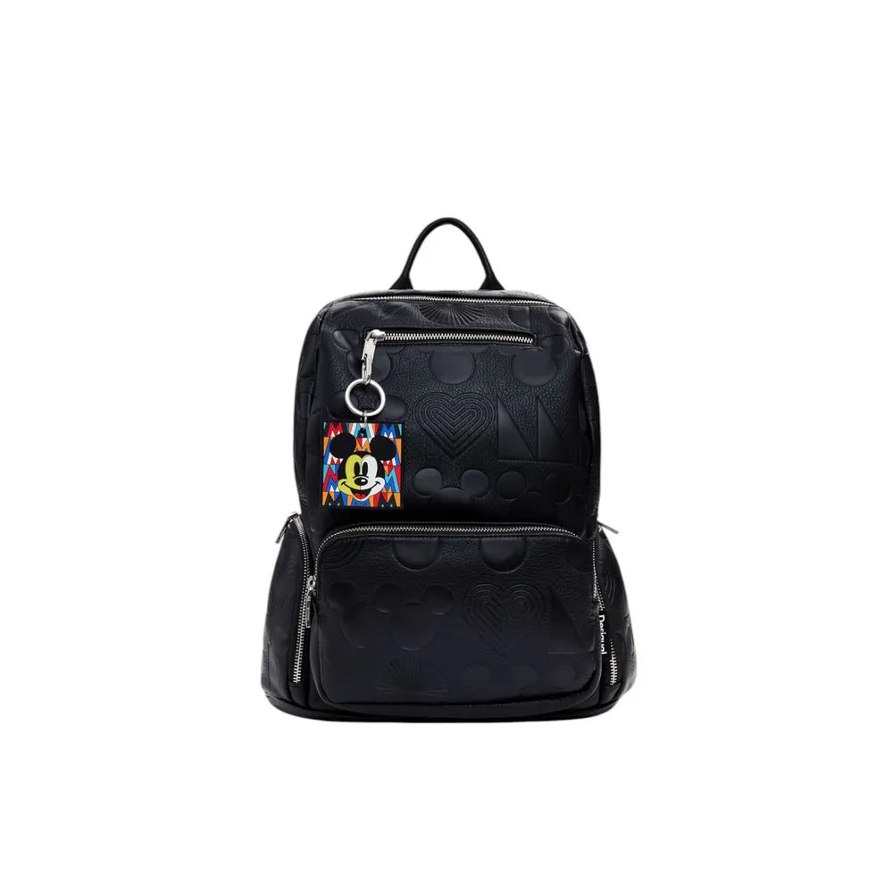 Desigual Women's Black Polyethylene Backpack