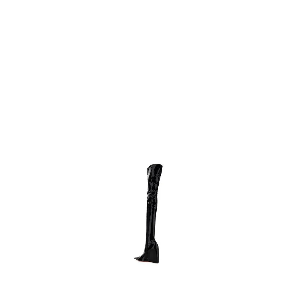 Amina Muaddi Women's Danielle high Boots