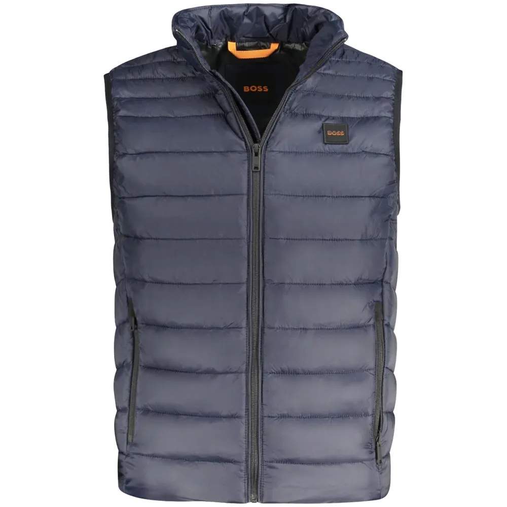 Hugo Boss Blue Polyamide Men Jacket