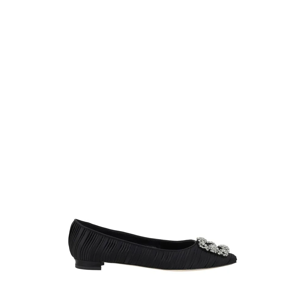 Manolo Blahnik Women's Hangisiflat Ballerinas