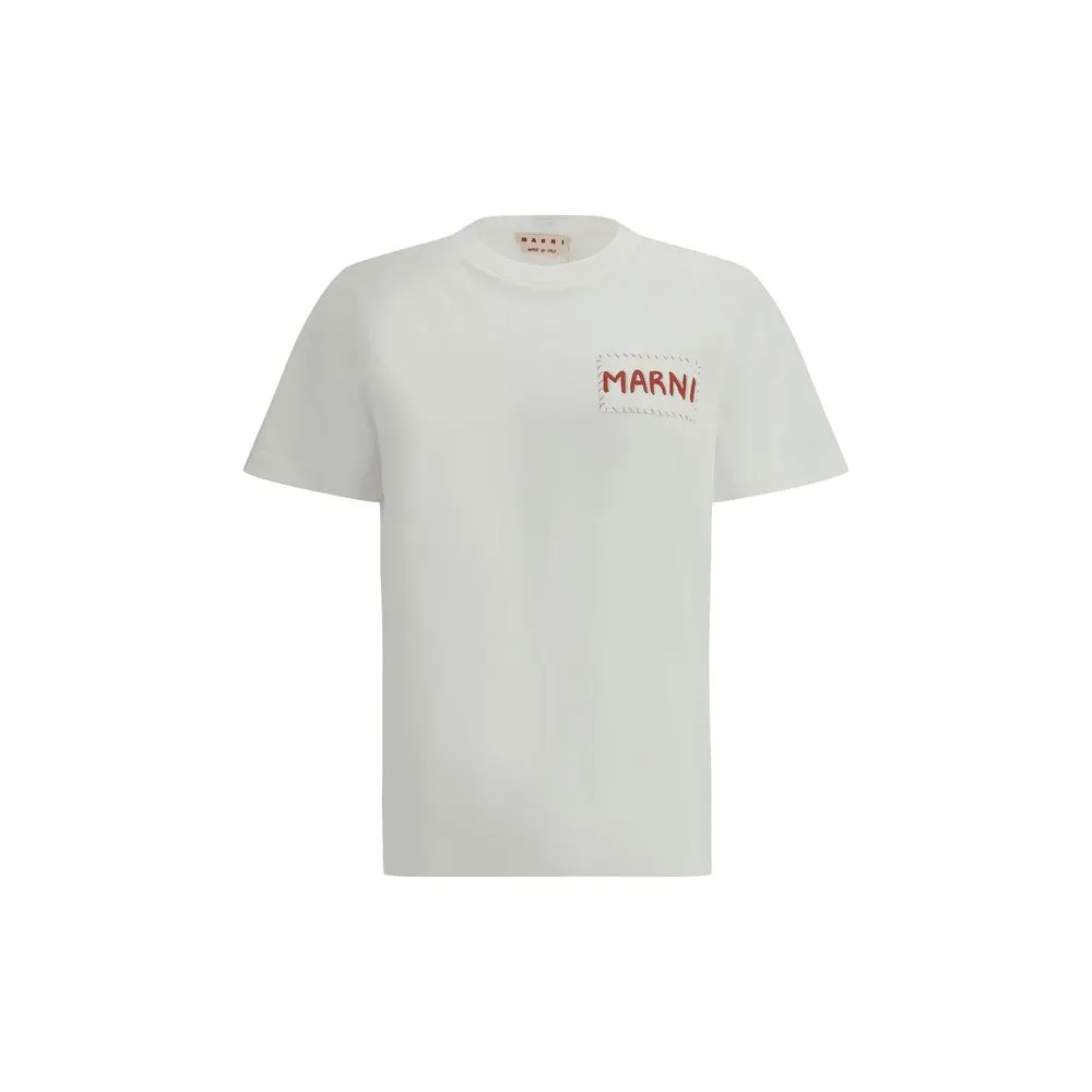 Marni Men's T-Shirt with patch