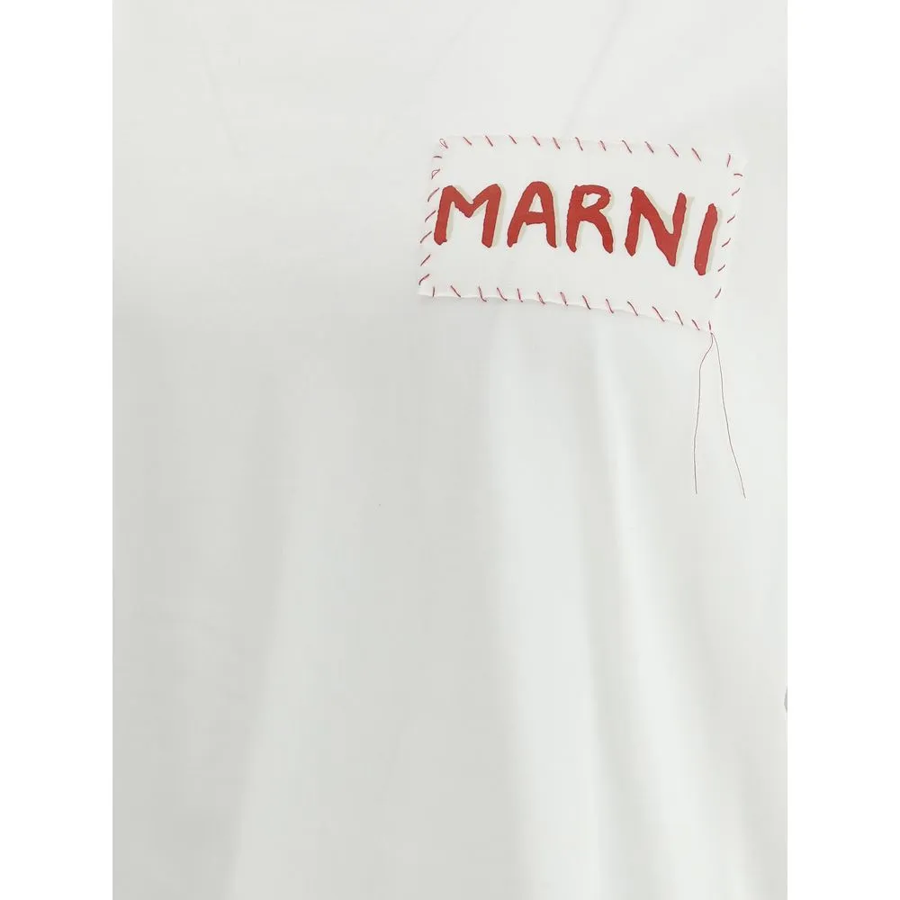 Marni Men's T-Shirt with patch