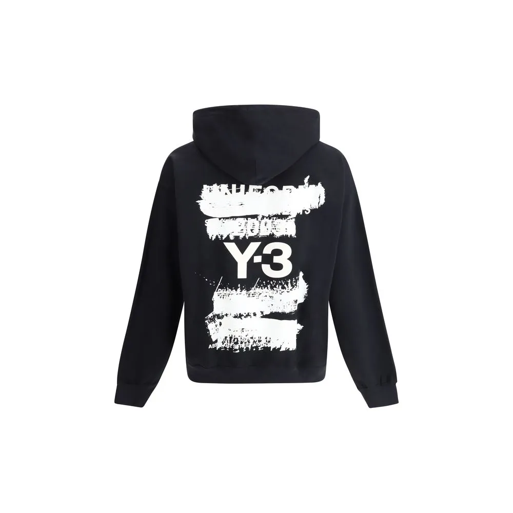 Y-3 Men's Maxi print Hoodie