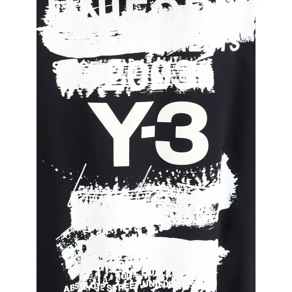 Y-3 Men's Maxi print Hoodie