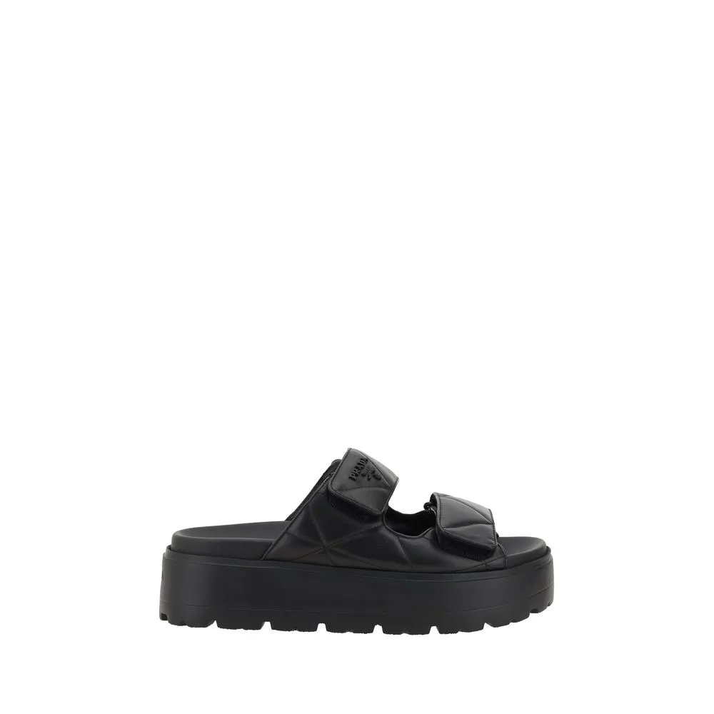Prada Women's Lambskin Sandals
