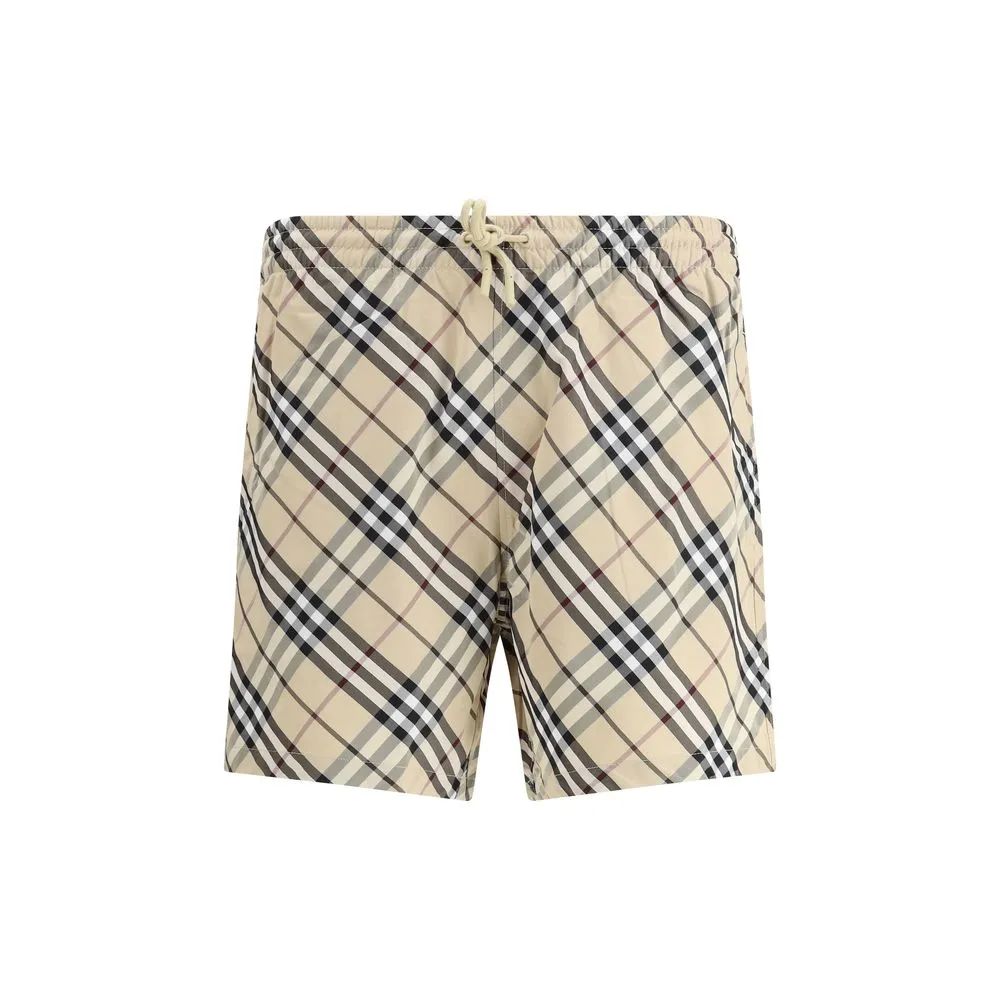 Burberry Men's Check Archive Swimshorts