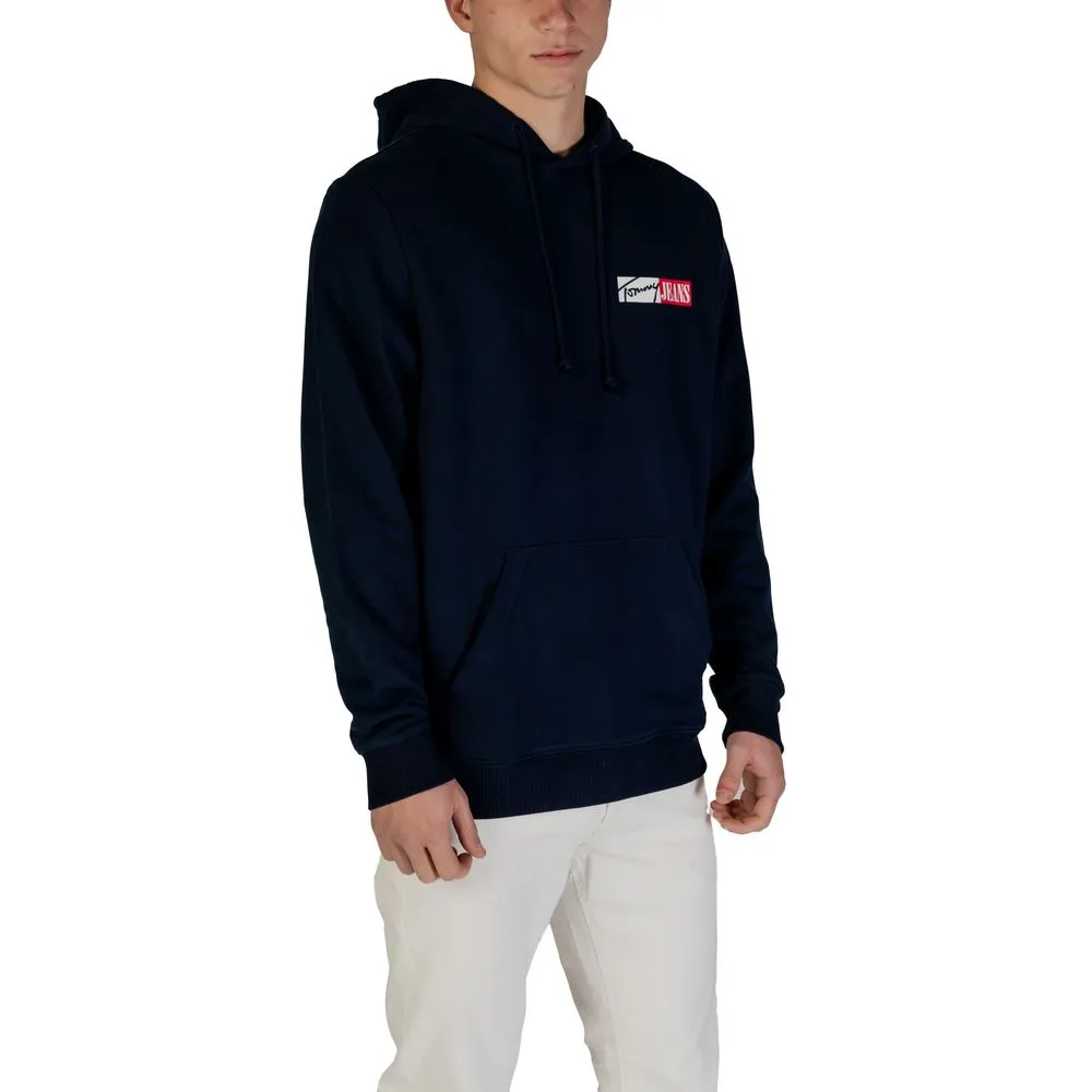 Tommy Hilfiger Jeans Men's Blue Cotton Sweater