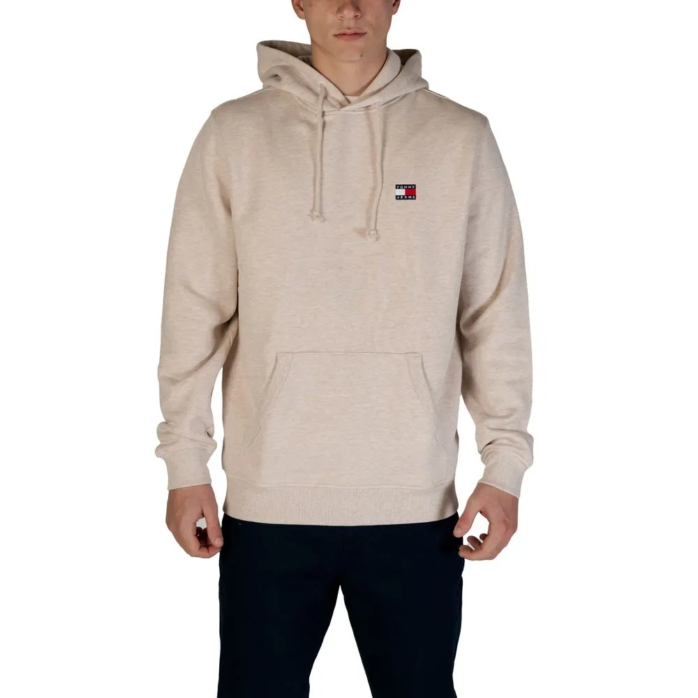 Tommy Hilfiger Jeans Men's Beige Cotton Rigenerato Sweater