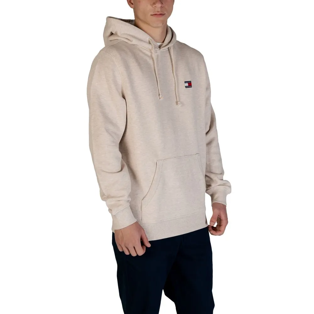Tommy Hilfiger Jeans Men's Beige Cotton Rigenerato Sweater