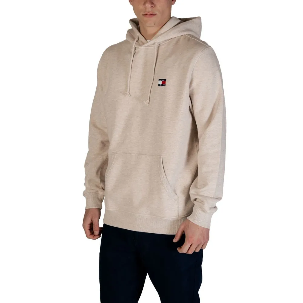 Tommy Hilfiger Jeans Men's Beige Cotton Rigenerato Sweater