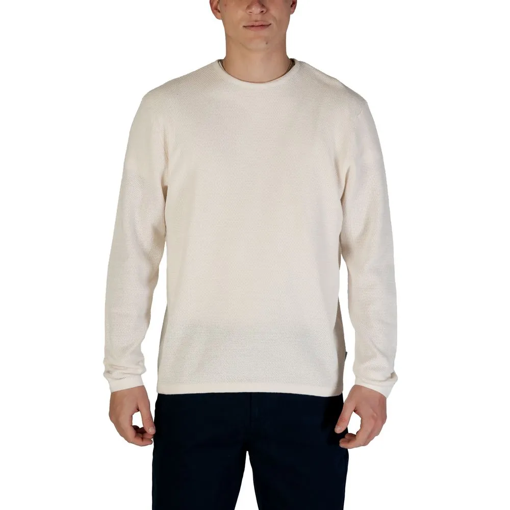 Jack Jones Men's White Cotton T-Shirt