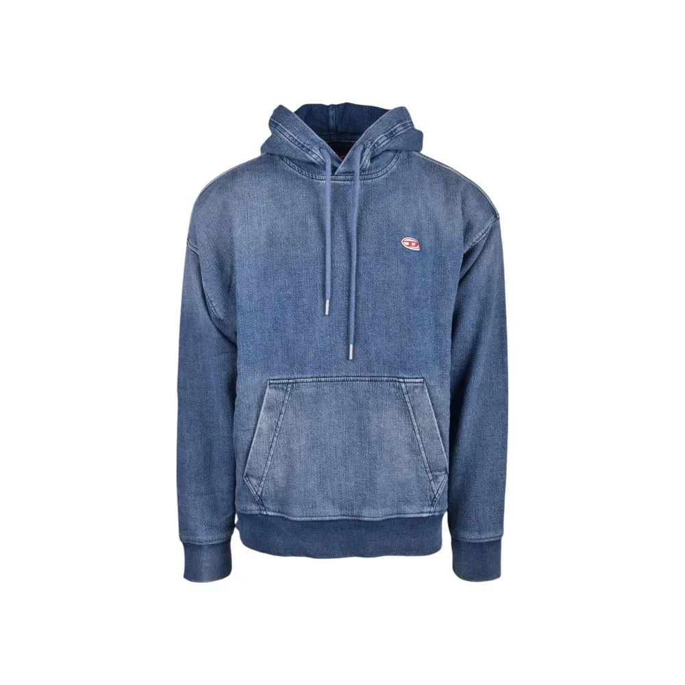 Diesel Men's Blue Cotton Sweater