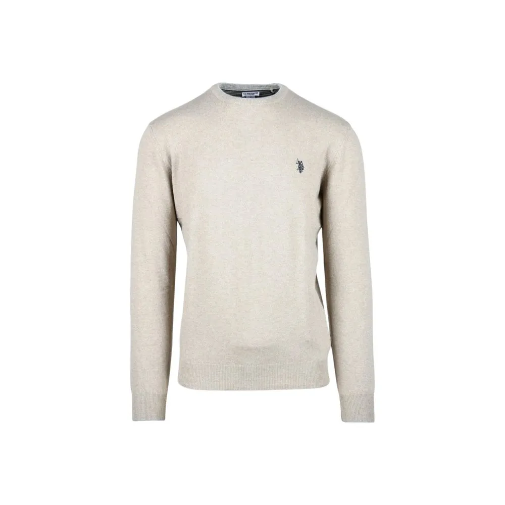 U.S. POLO ASSN. Men's Beige Wool T-Shirt