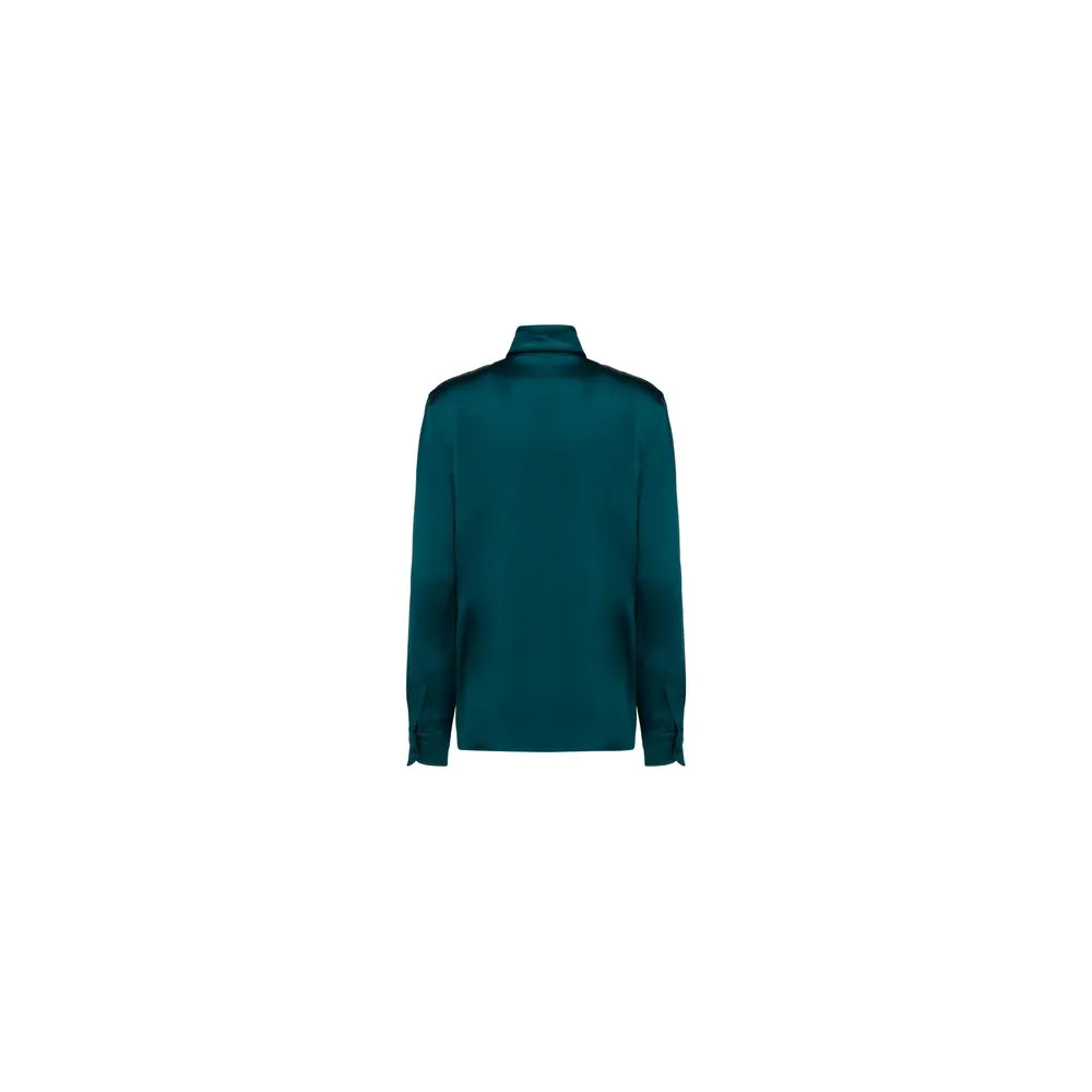 Tom Ford Women's Emerald Green Blouse