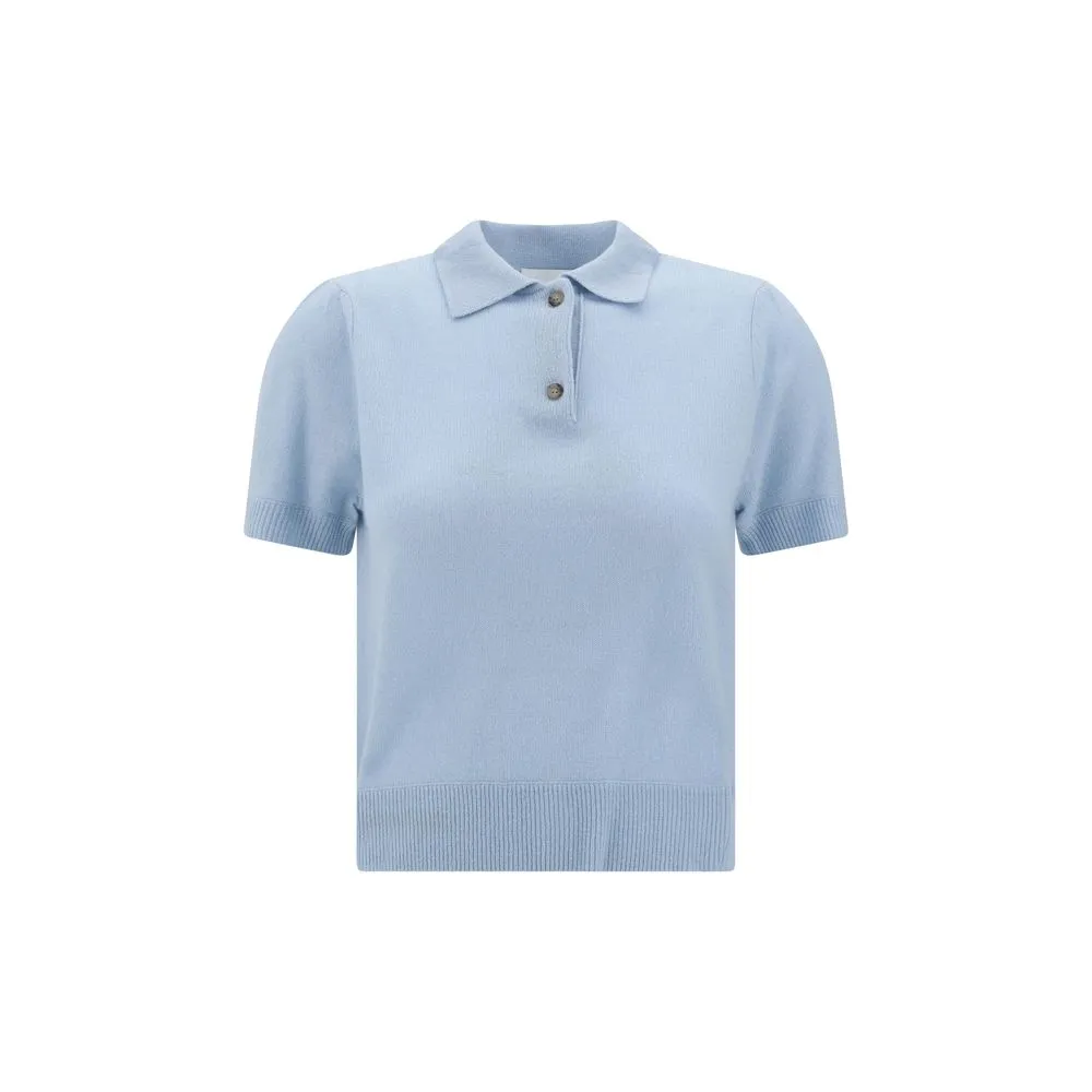 Allude Women's Cashmere Polo Sweater