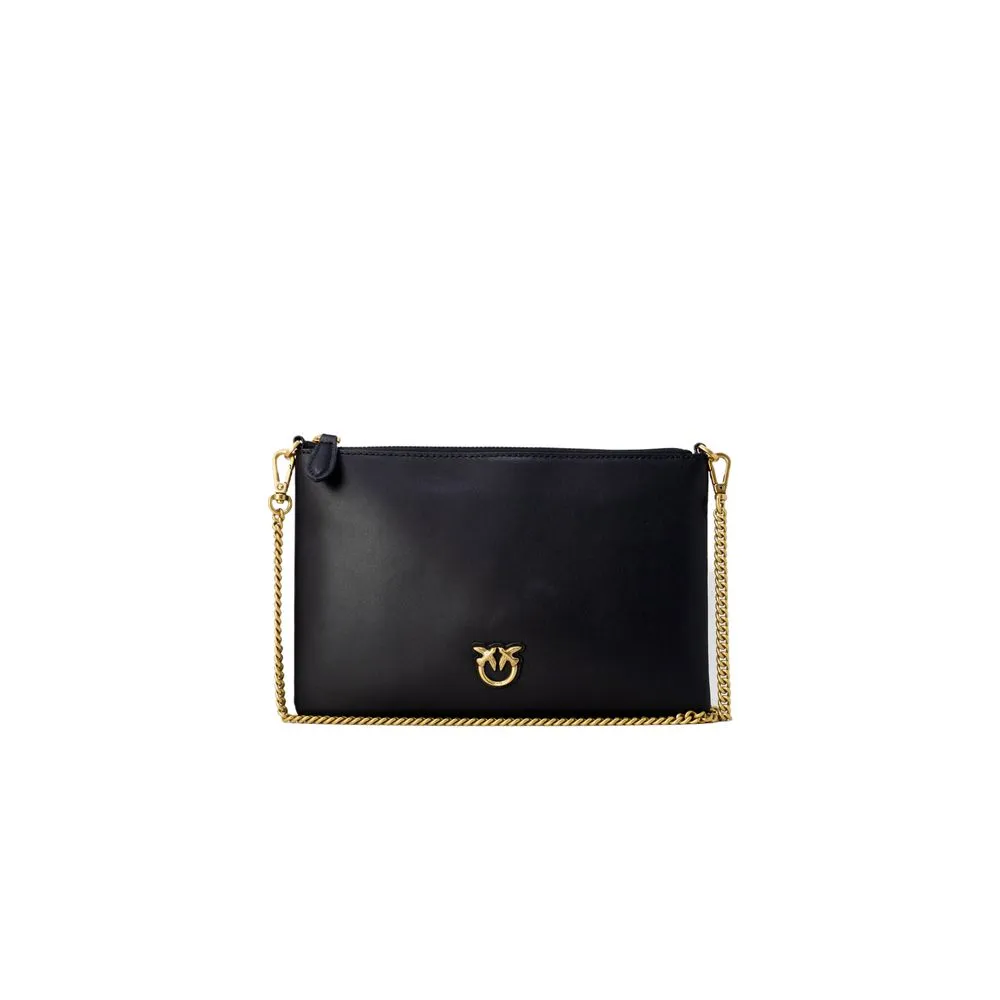 PINKO Women's Black Leather Leather Accessory