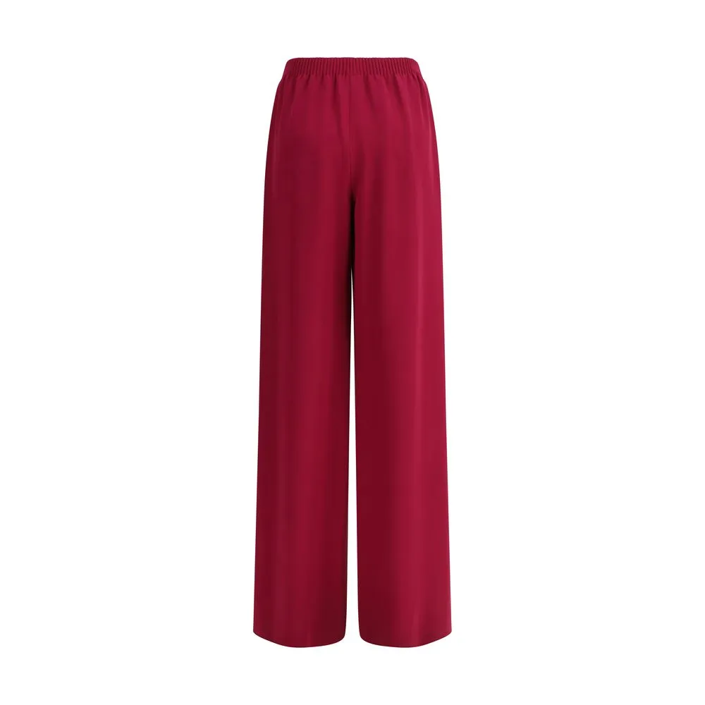 Valentino Women's Palazzo fuchsia Pants