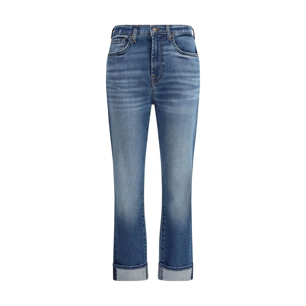 7FOR Women's Skinny Groovy Jeans