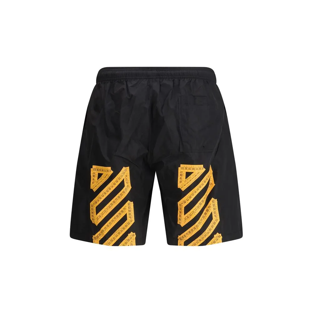 Off-White Men's Tape Surfer Swimshorts