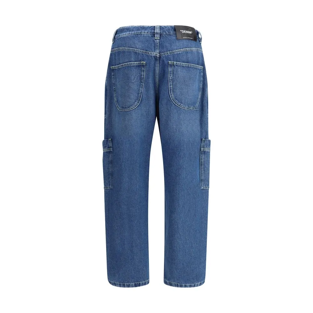 Off-White Men's Cargo Jeans