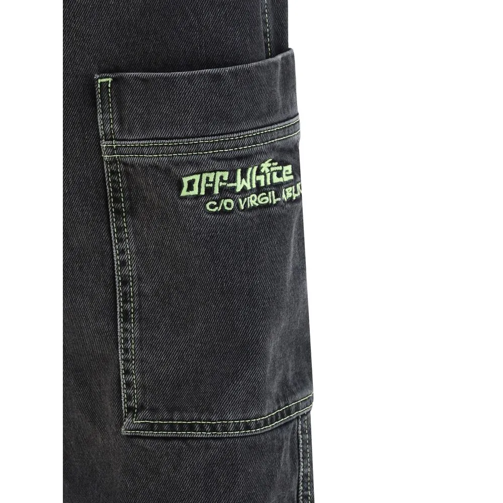 Off-White Men's Vintage Cargo Jeans