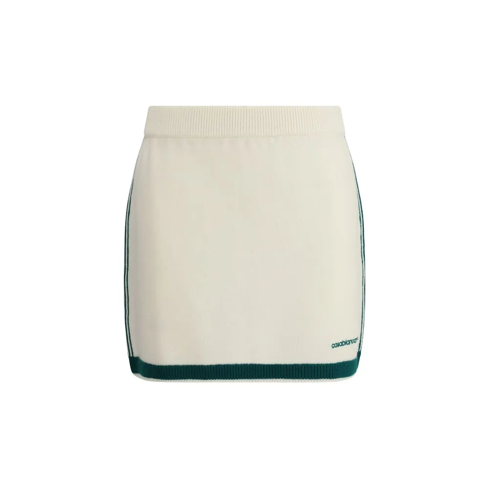 Casablanca Women's Woven Miniskirt