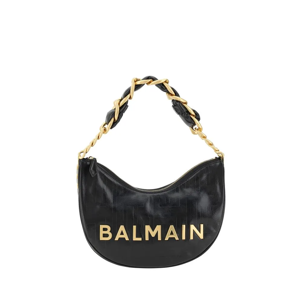 Balmain Women's 1945 Soft Moon Shoulder Bag