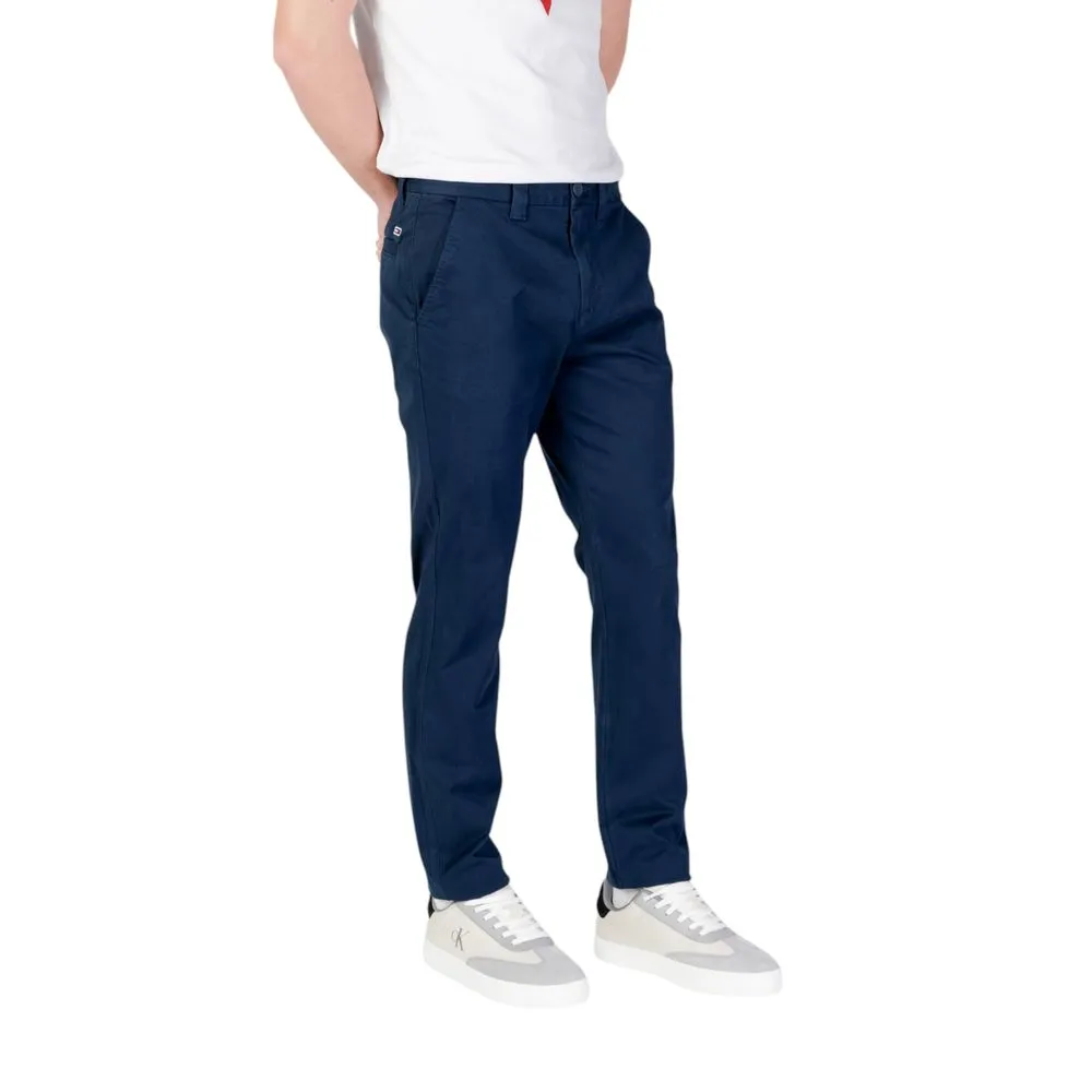 Tommy Hilfiger Jeans Men's Blue Cotton Jeans & Pant