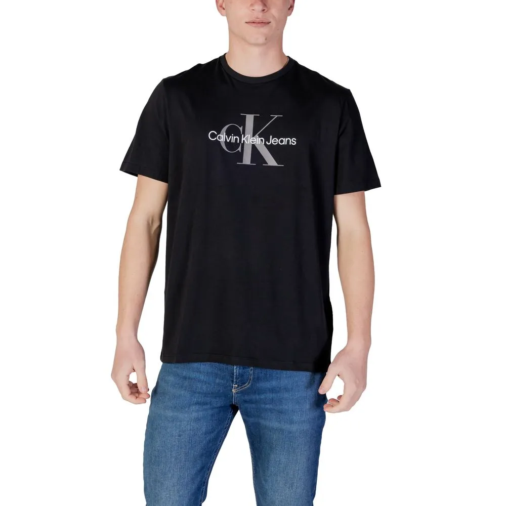 Calvin Klein Jeans Men's Black Organic Cotton T-Shirt