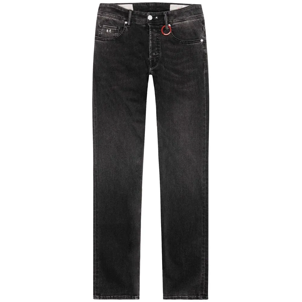 Tramarossa Men's Black Cotton Jeans & Pant