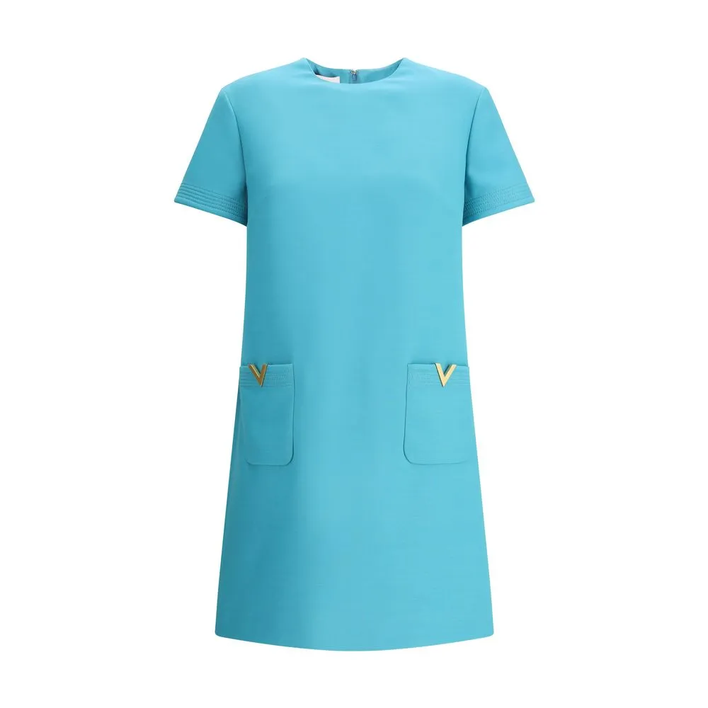 Valentino Women's Turquoise short Dress