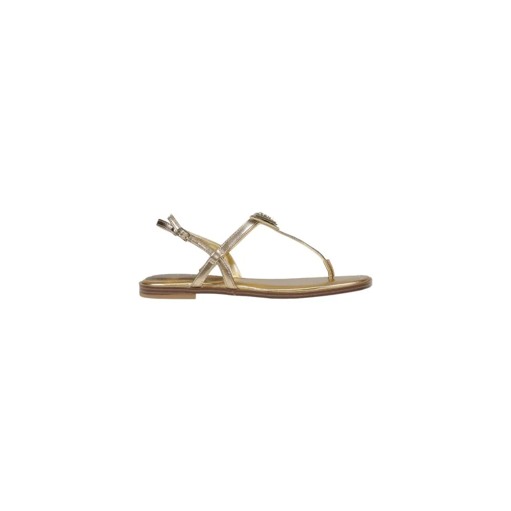 Guess Women's Gold Polyethylene Sandal
