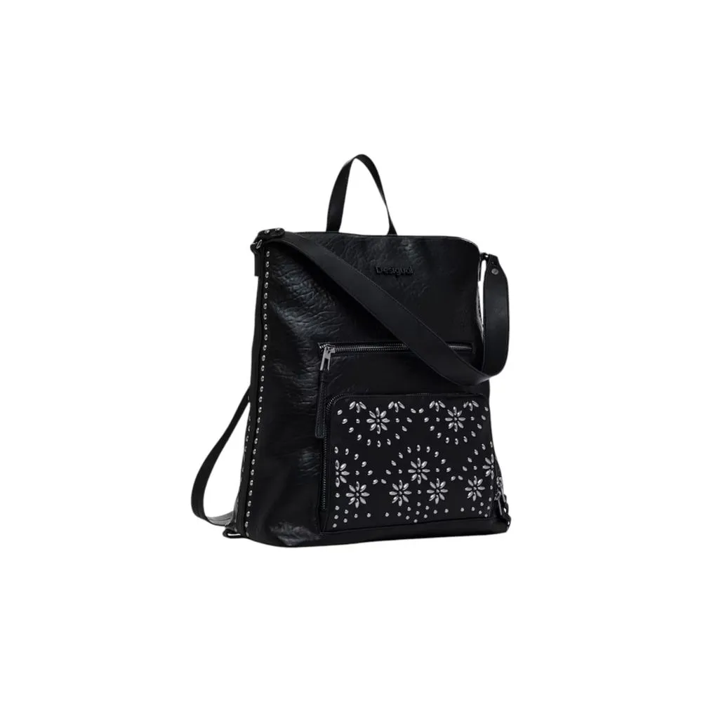 Desigual Women's Black Polyethylene Backpack