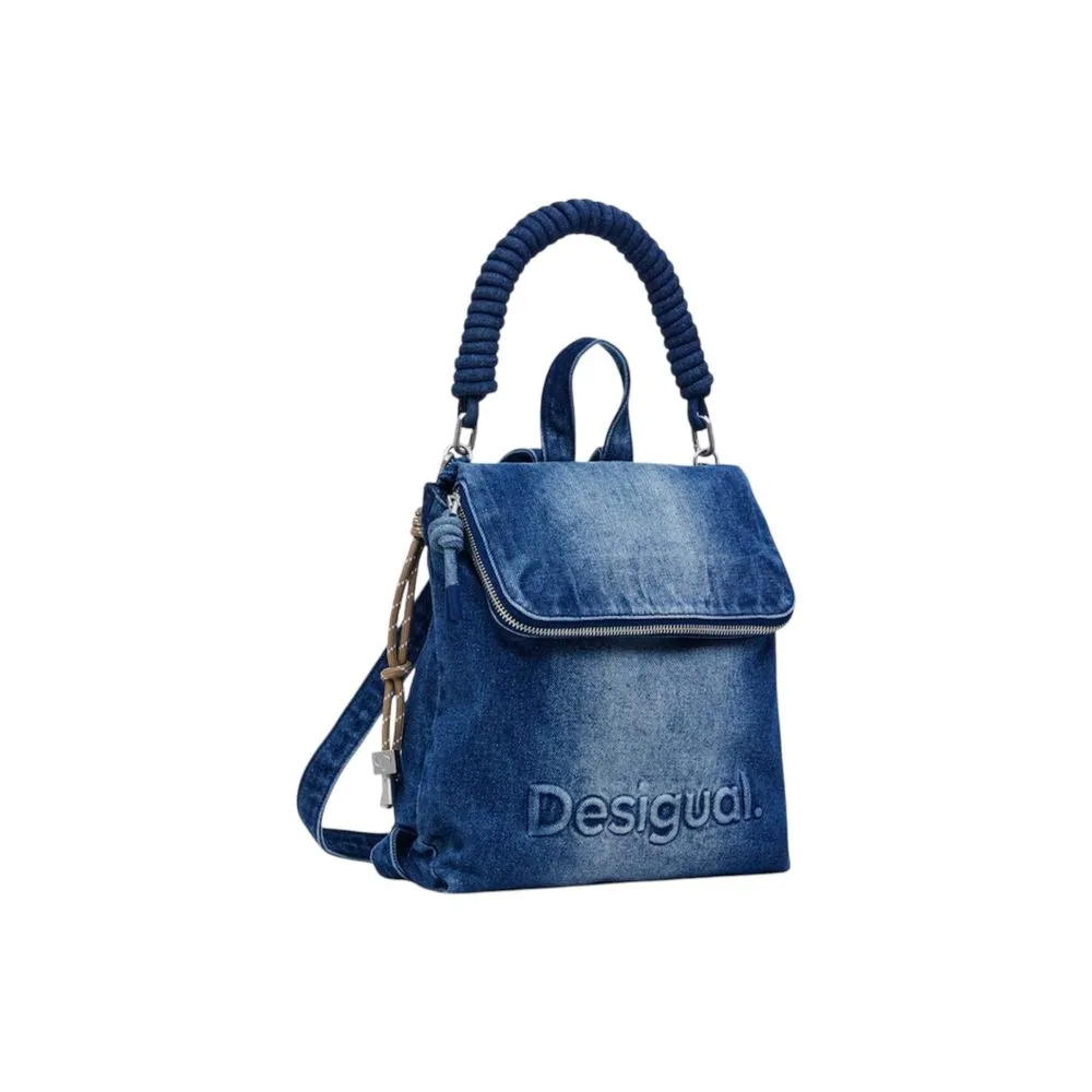 Desigual Women's Blue Polyethylene Backpack