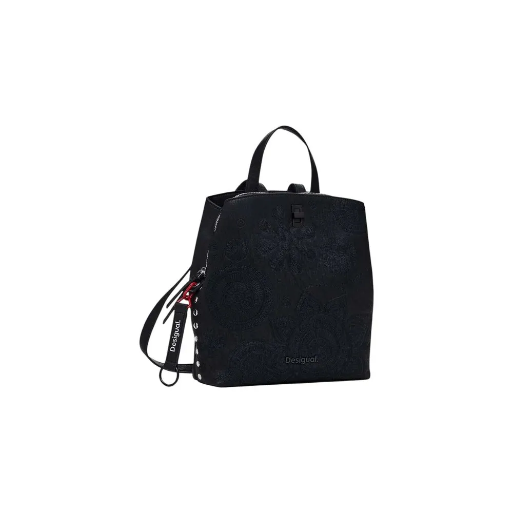 Desigual Women's Black Polyethylene Backpack