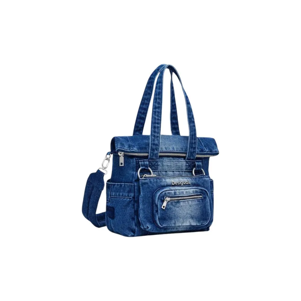 Desigual Women's Blue Polyethylene Backpack