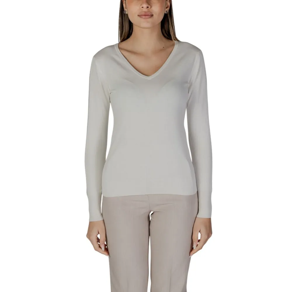 Street One Women's Cream Viscose Tops & T-Shirt