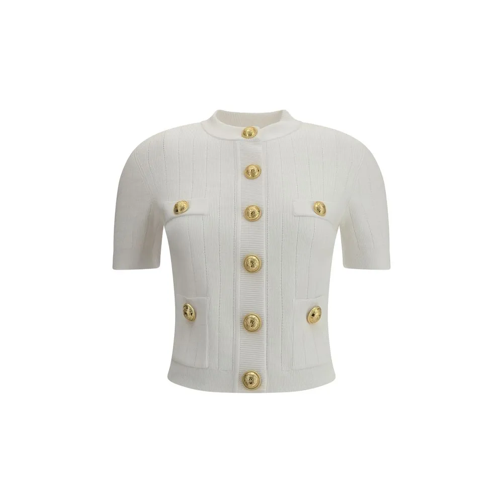 Balmain Women's Cardigan whit botton