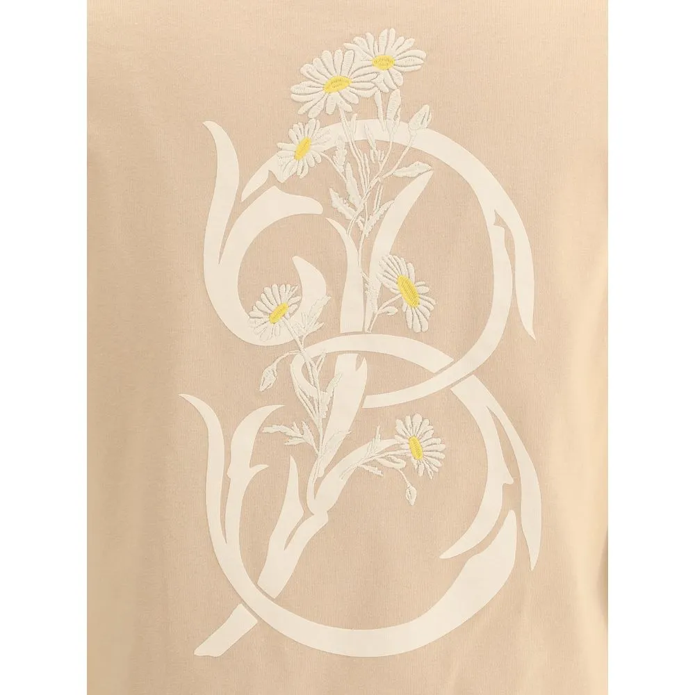 Burberry Women's Floral logo T-shirt