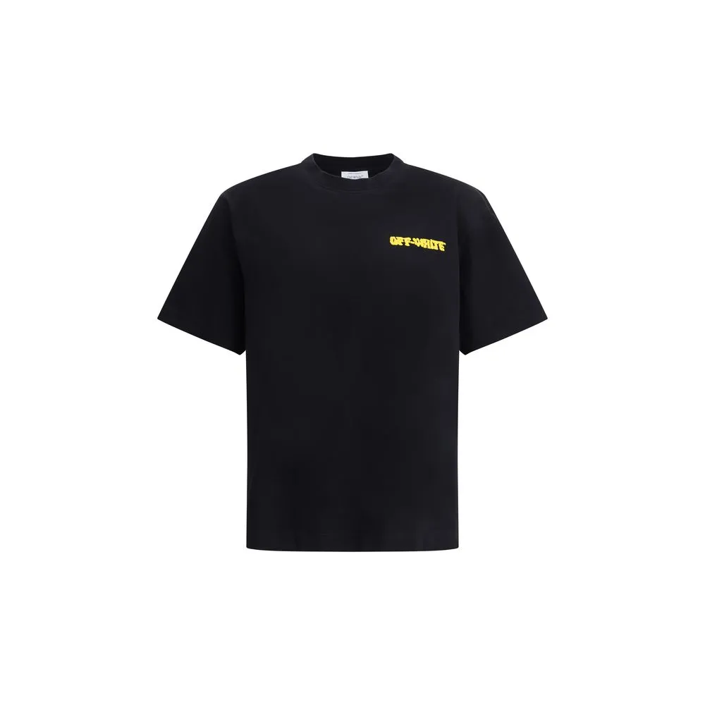 Off-White Men's Puffy Logo Skate T-Shirt