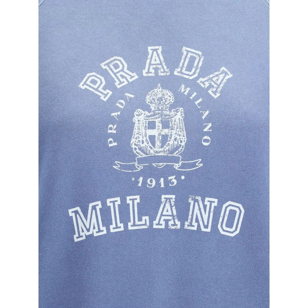 Prada Women's Logo's cotton Sweatshirt