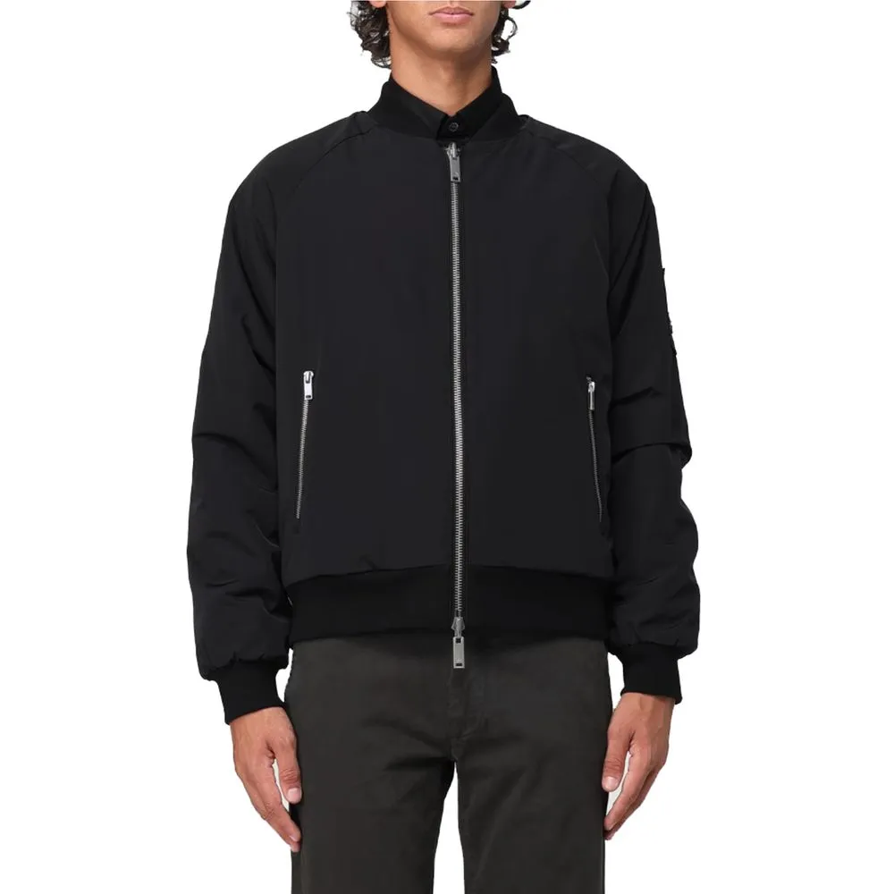Moose Knuckles Men's Black Nylon Jacket