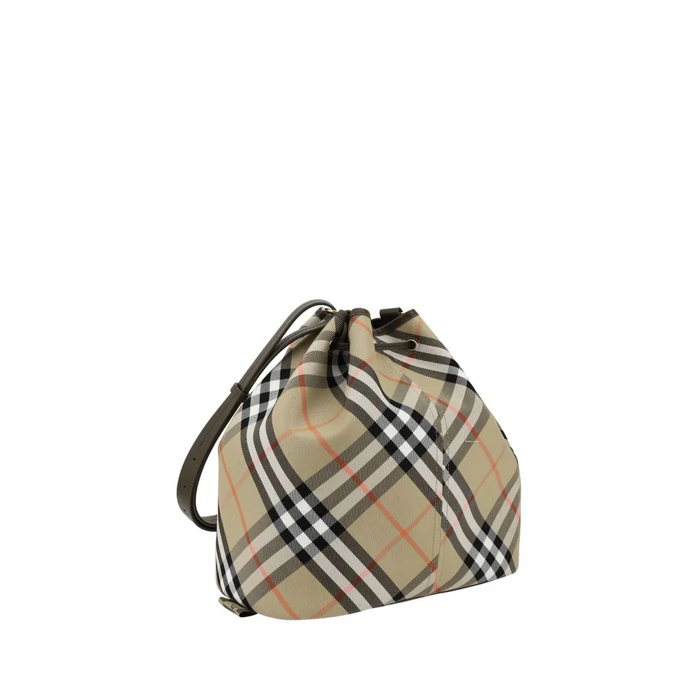 Burberry Women's Archivio Check Bucket Bag