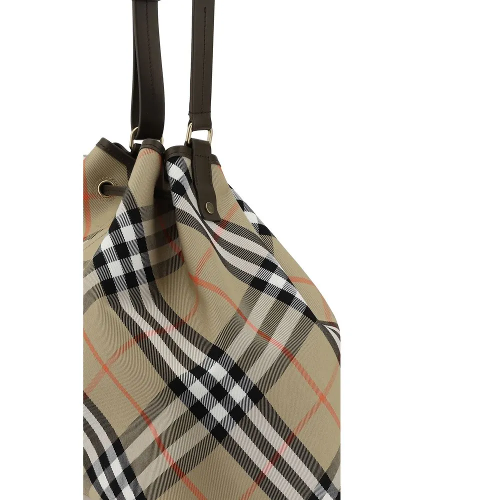 Burberry Women's Archivio Check Bucket Bag
