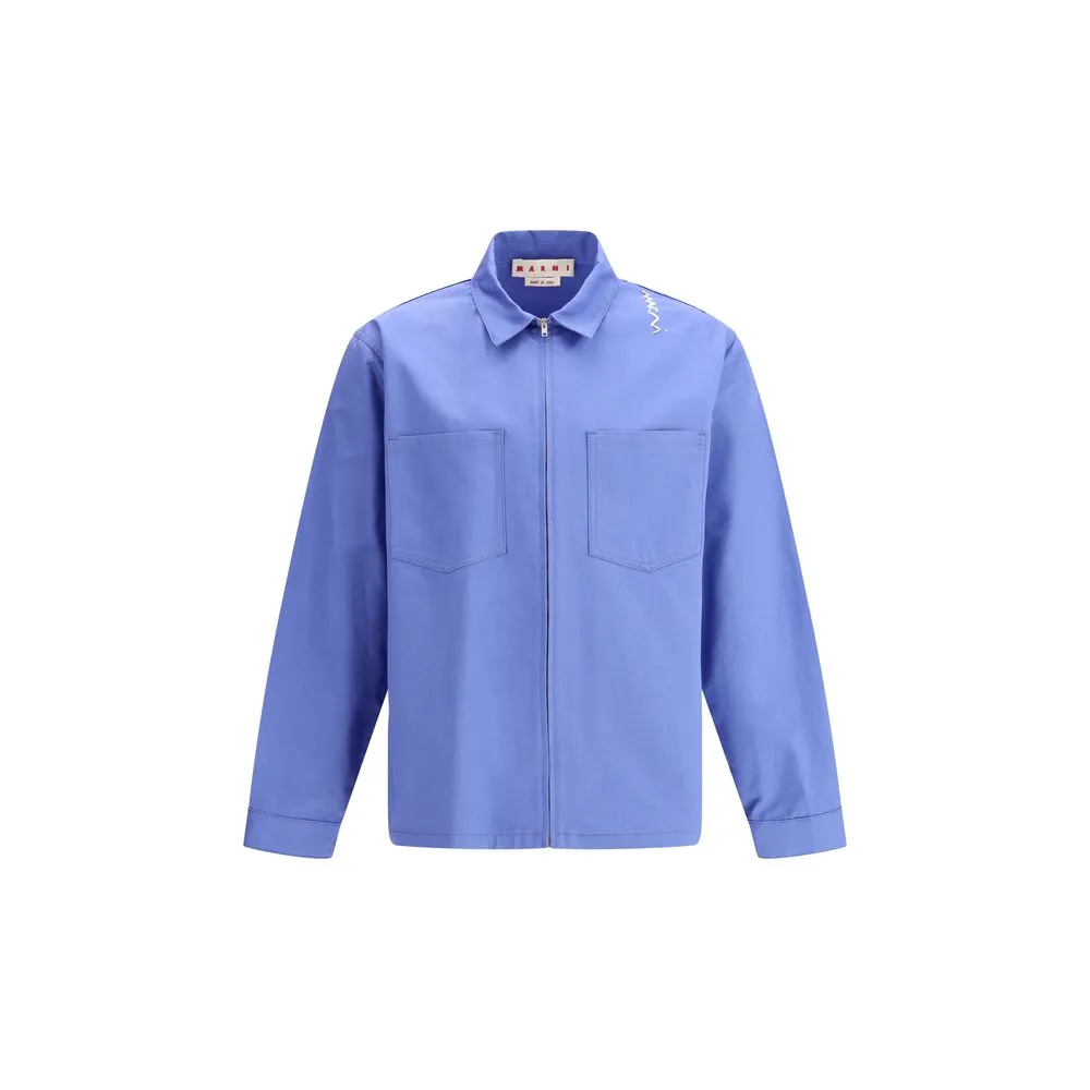Marni Men's Shirt with zipper