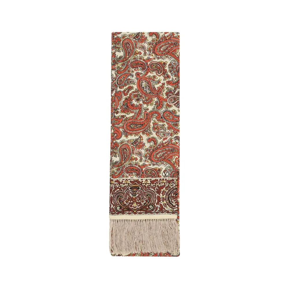 Valentino Garavani Men's Bandeaux Voyage Imaginaire Scarf