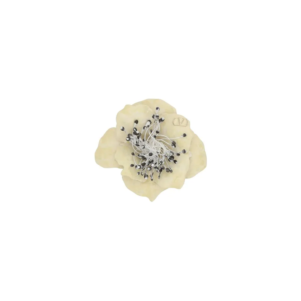 Valentino Garavani Men's Fleur Lumineuse Brooch